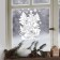 Stickers for the windows "Winter Company", reusable, 33 x 50 cm, New Year