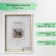 Photo frame Plastic Gallery 15x21 cm, 636461 white with gold (plastic screen)