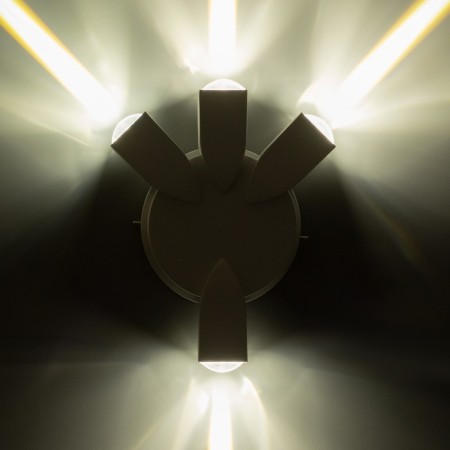 Lamp "Deco" 4xLED 4W 4000K IP66 white 16x4.3x13 cm-2