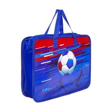 Folder with handles plastic, A4, football
