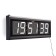 Electronic wall clock, with an alarm clock, 20 x 3 x 60 cm