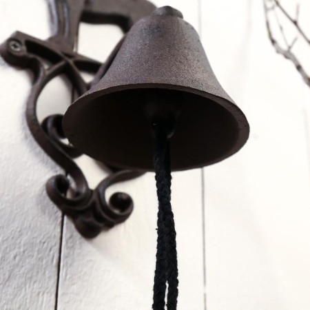 Souvenir metal bell "Dog" 24x10x13.5 cm-3