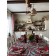 FIR tablecloth, patterns, size 140x150 cm, red