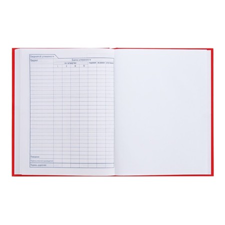 Universal diary for grades 1-11 gold on red, hard cover, matte lamination, 3D foil, 40 sheets-8