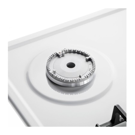 Hlect surface Maunfeld Eghe.64.6CW/G, gas, 4 burners, white-1