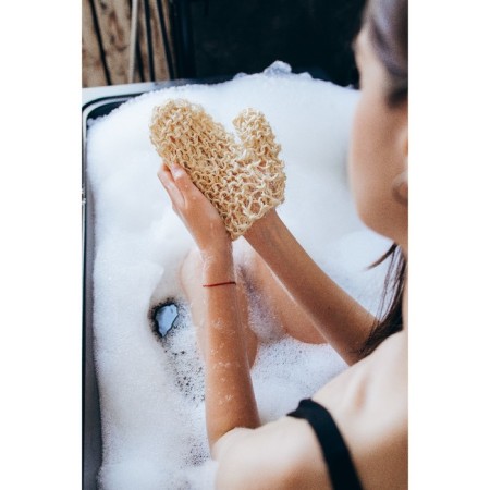 Bath Moshal "mittens", sisal,-4