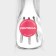 Forceps kitchen shade "Shovel", 304 steel, 33.5 cm