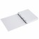 Notebook on 4 rings, A5, 160 sheets, in a cage, "love", matte lamination