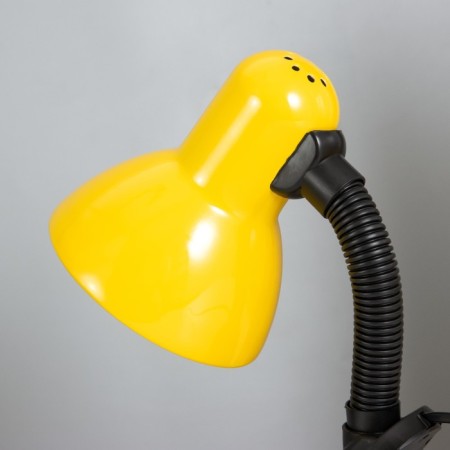 Table lamp E27, with off. On the clamp (220V) yellow (108V) Risalux-1