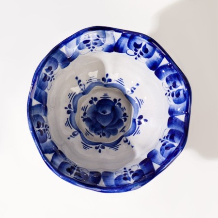 Candy "Flower", 15 × 15 × 8, gzhel-2