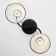 Chandelier "Edott" 2he27 40W Black 43x15x25 cm Bayerlux