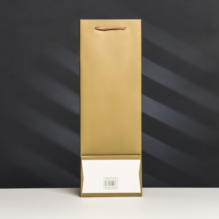 Flower packet 12.5 × 8.5 × 36 cm, gold-1