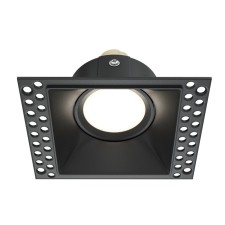 The built-in lamp Technical DL042-01-SQ-B, 1x50W, 11.2x9x4.2 cm, GU10, Black Color Black