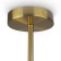 Suspended lamp Freya FR2029PL-04BS Ceramics, 640x680x680 mm, E14, 4x40W, brass color