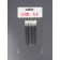 Applicators for lipstick and shine, set - 10 pcs, 9 cm, black color