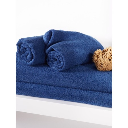 Tainted towel Limogen, size 40x70 cm, blue color-4