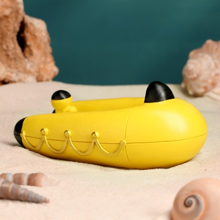 Souvenir ship "inflatable boat" 12*7cm-7