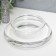 Glass Glass for 1 candle "Anta" D-4.5 cm Transparent 8.5x8.5x2.5 cm