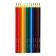 Pencils 12 colors Erichkrause ArtBerry premium, plastic, hexagonal, 2.6 mm neck, cardboard packaging, euro -handkerchief