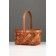 Wicker basket 23 x 18 x 12 cm, handle h = 13 cm, natural
