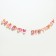 Girland "Happy Birthday", length 2 meters