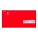 Envenue for money "Hardly!" Red background, 8.3 x 16.2 cm