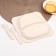 A set of children's bamboo dishes, 3 objects: plate, fork, spoon "Pinky Pie", My Little Pony