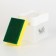 Doster for liquid soap "Sweet Home", white, 12 x 10.5 cm.