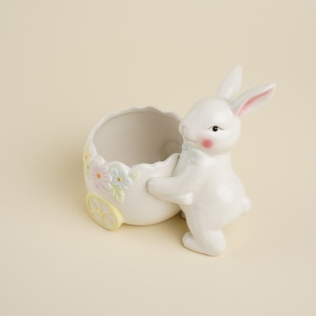 Sl Home "Forest Rabbit", 17.5 × 13 × 16.8 cm, white color-1