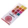 Watercolor 24 colors Gamma "Ornament", honey, without brush, plastic packaging, euro suspension