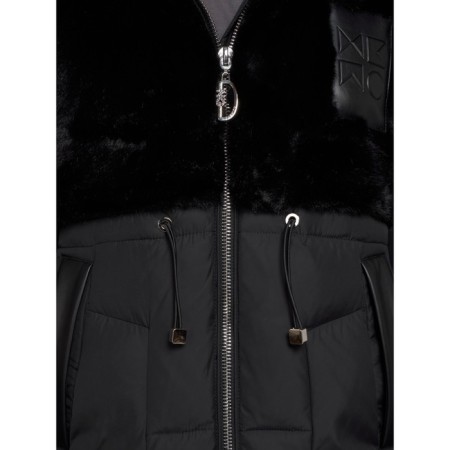 Winter jacket female, size 50, black color-11
