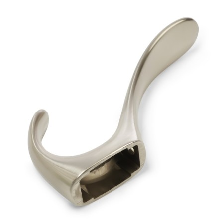 Furniture hook Cappio Note, two -rod, matte nickel-2