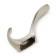 Furniture hook Cappio Note, two -rod, matte nickel