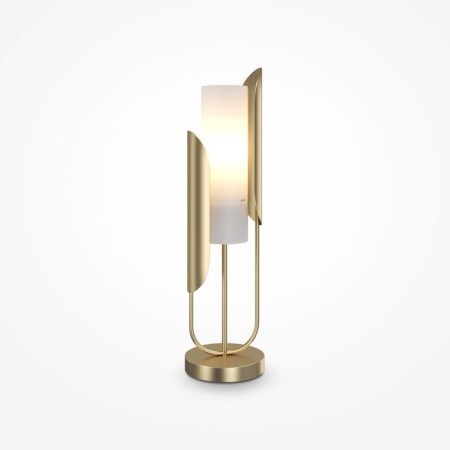 Lamp desktop Maytoni Z014TL-01G, 1HE14, 40W, 20x20x75.3 cm, gold color