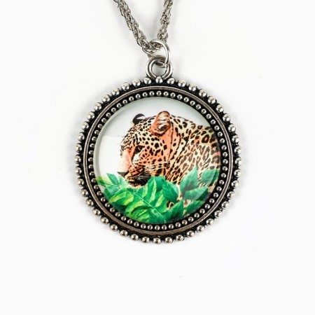 Piece on the chain "Metal with filling", mix, 6 x 10 cm-43