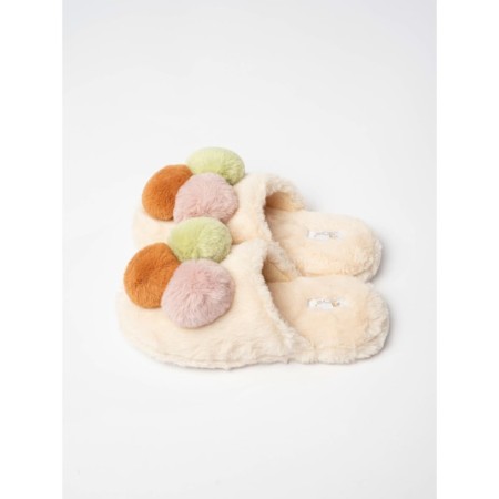 Women's slippers, size 39, pink color-2