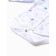 Body baby with a long sleeve "Giraffes", white/blue color, height 80
