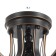 Barcelona chandelier 6he27 40W black and gold 72x72x26 cm Bayerlux