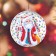 New Year's set for creativity. The Christmas ball "New Year! Father Frost"