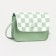 Baby bag on magnet, long belt, green color