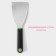 Lime-shaped blade-scraper lime, 23.5 × 8 cm, black-green color