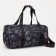 Sports bag with lightning, external pocket, black color