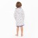 A robe for the boy was anchored, white, height 116 cm