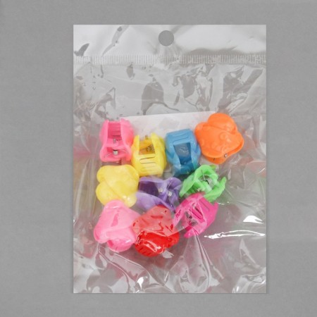 Clips for plants "fungus", set 10 pcs., Mix, Greengo-9