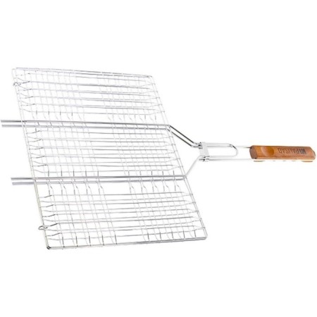 Grill grill Palisad Camping, 300x400 mm, chrome