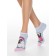 Women's socks Happy, size 23-25, color light blue