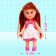 Classic "Baby Sue" doll in a dress, mix