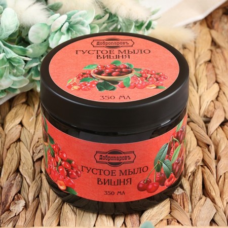 Two soap for hair and body "Cherry", bath, 350 ml-4