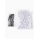 Diamond mosaic on a figure with a full filling “Pearl Bear with rhinestones”, white