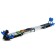 Parking 2 in 1 Truck, 6 cars, transforms into a vehicle, sound, color blue